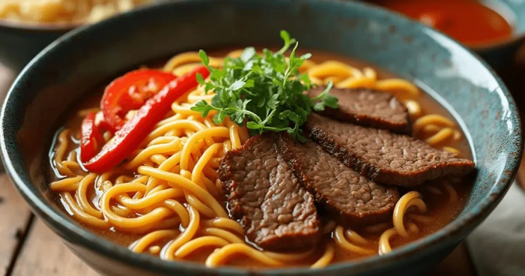 beef ramen noodles