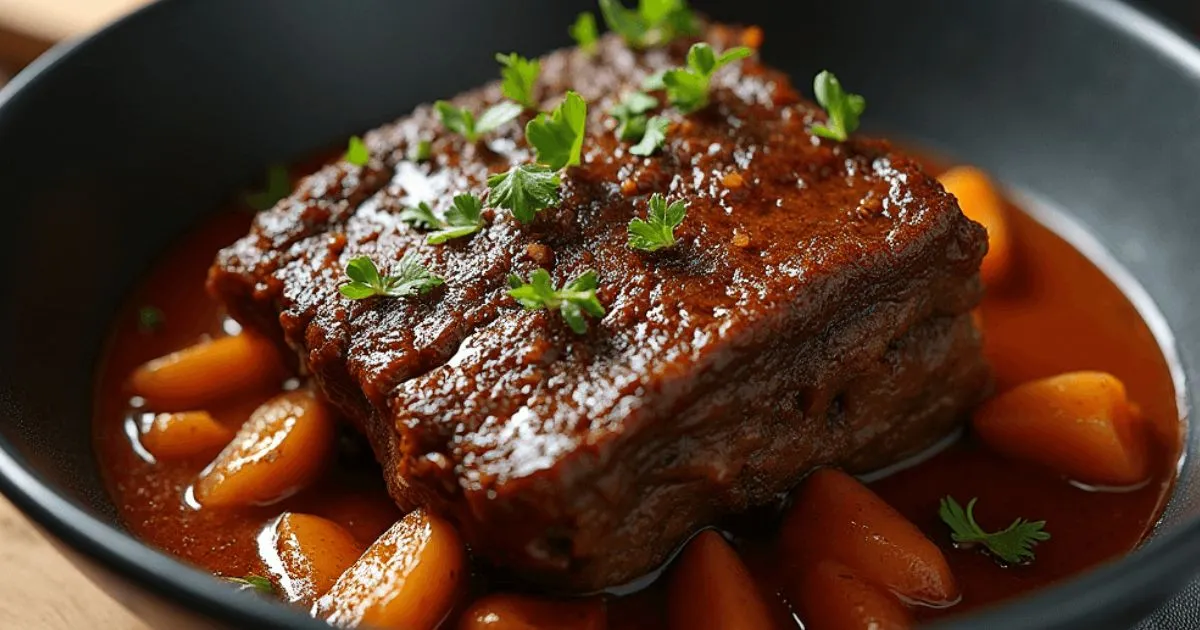 Beef Ribs in a Crock Pot